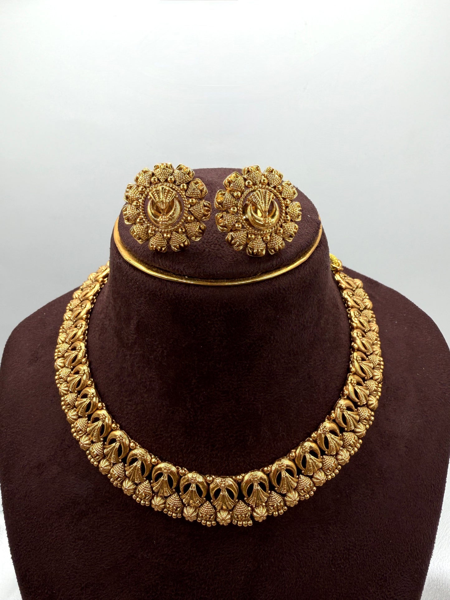 Gold-Plated Necklace Set