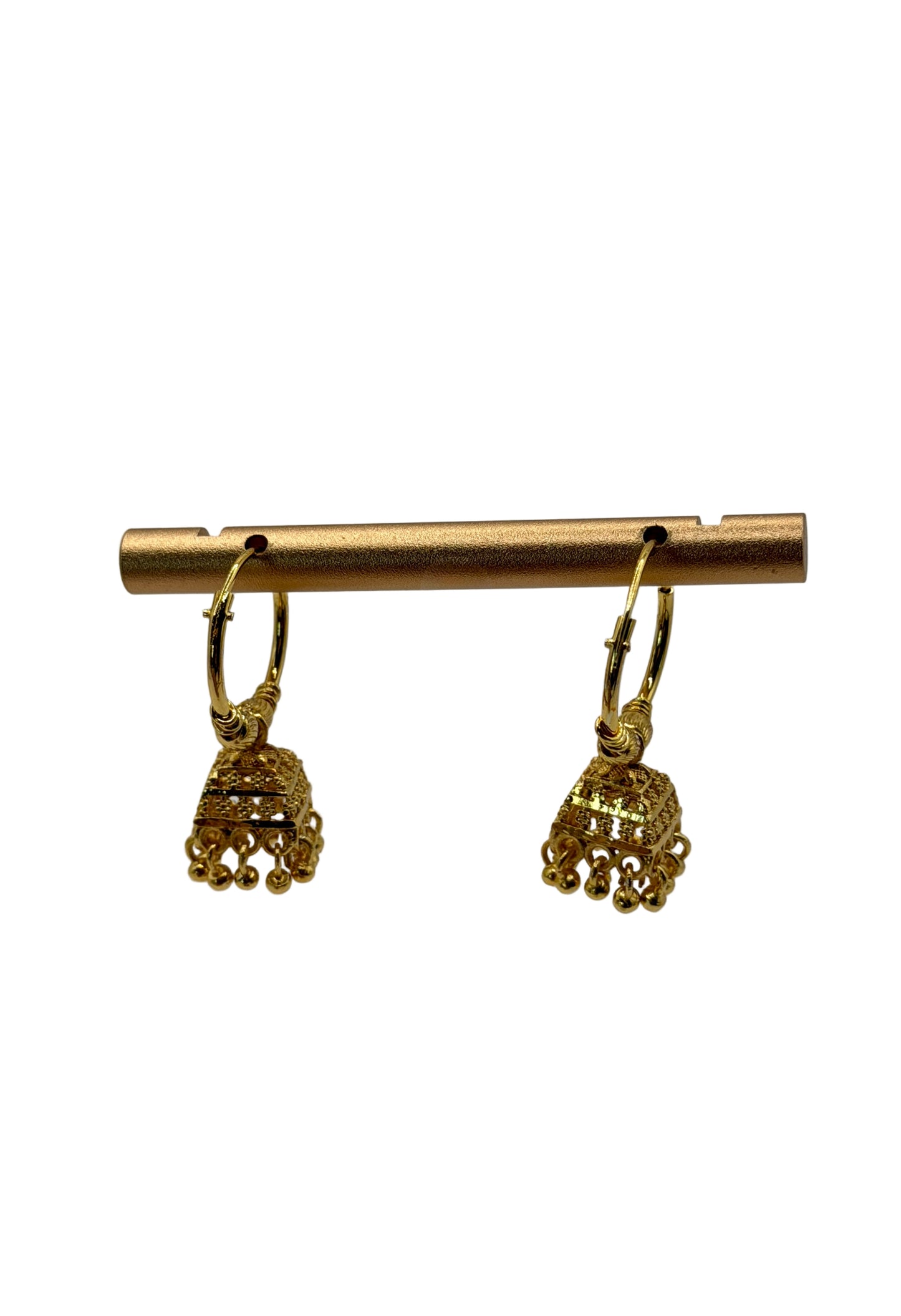 Gold Mini Bali Jhumkis