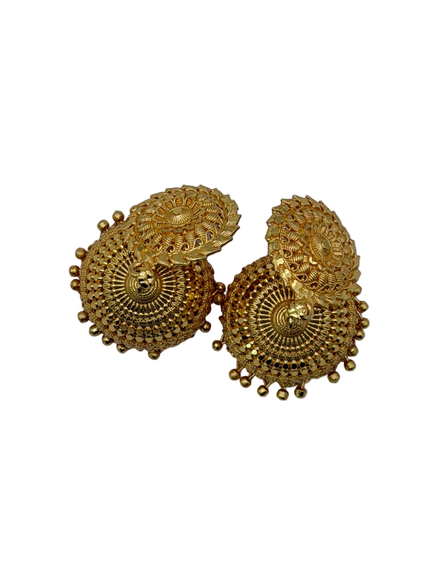Golden 2 Inches Jhumka