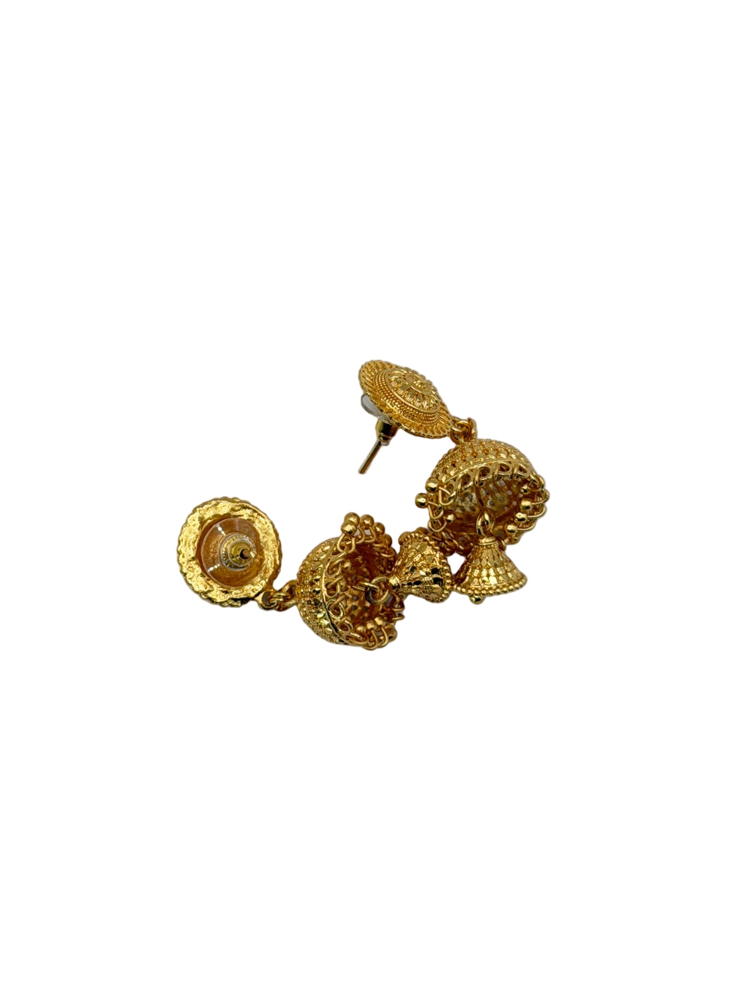Golden 2 Inches Jhumka