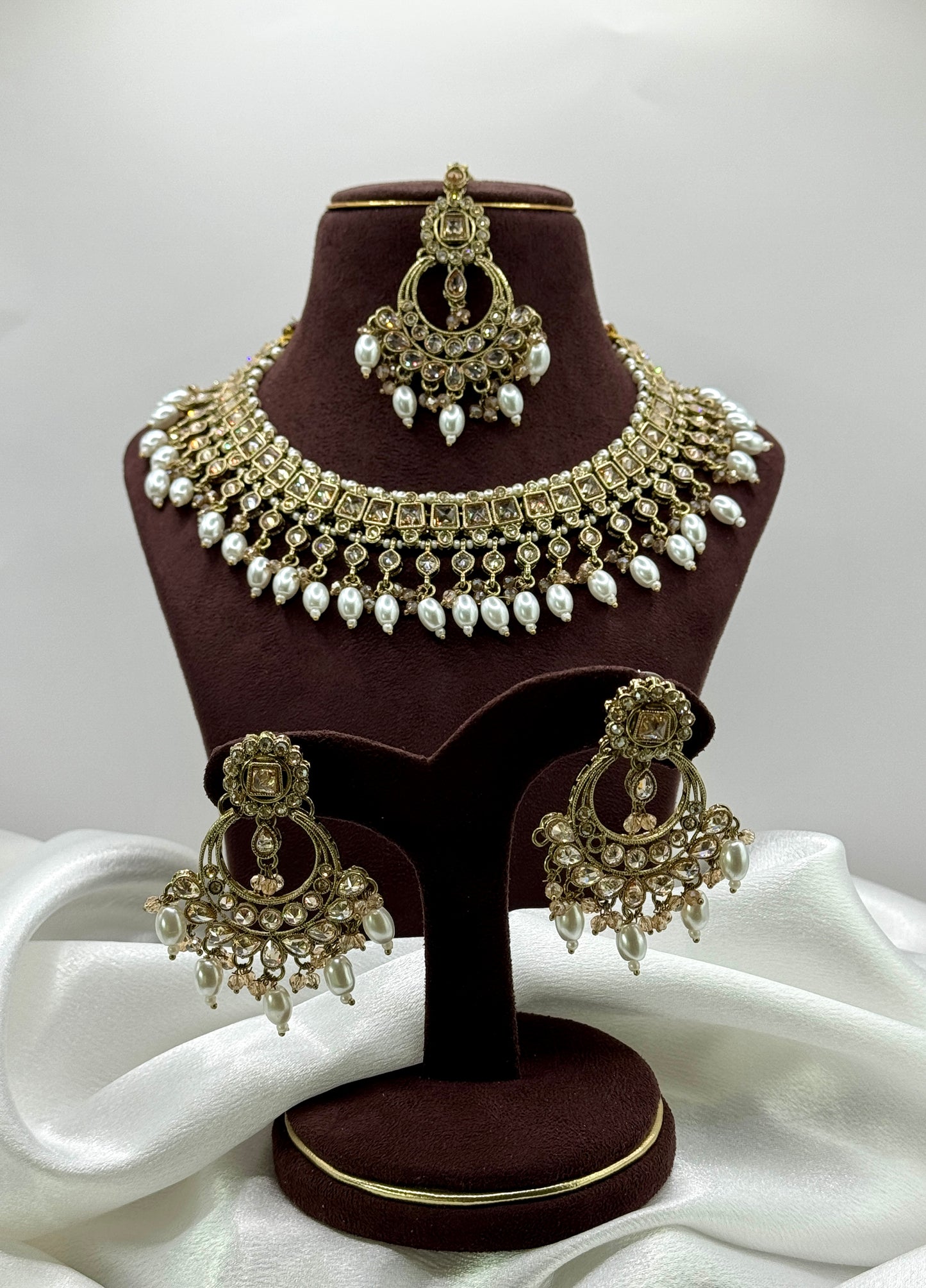 Chandni Elegant Polki Necklace Set
