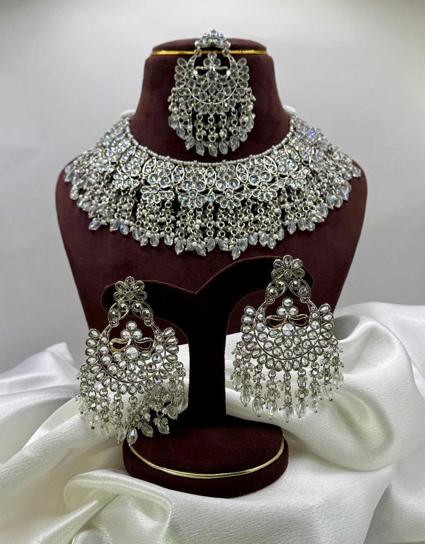 Alika polki Necklace Set