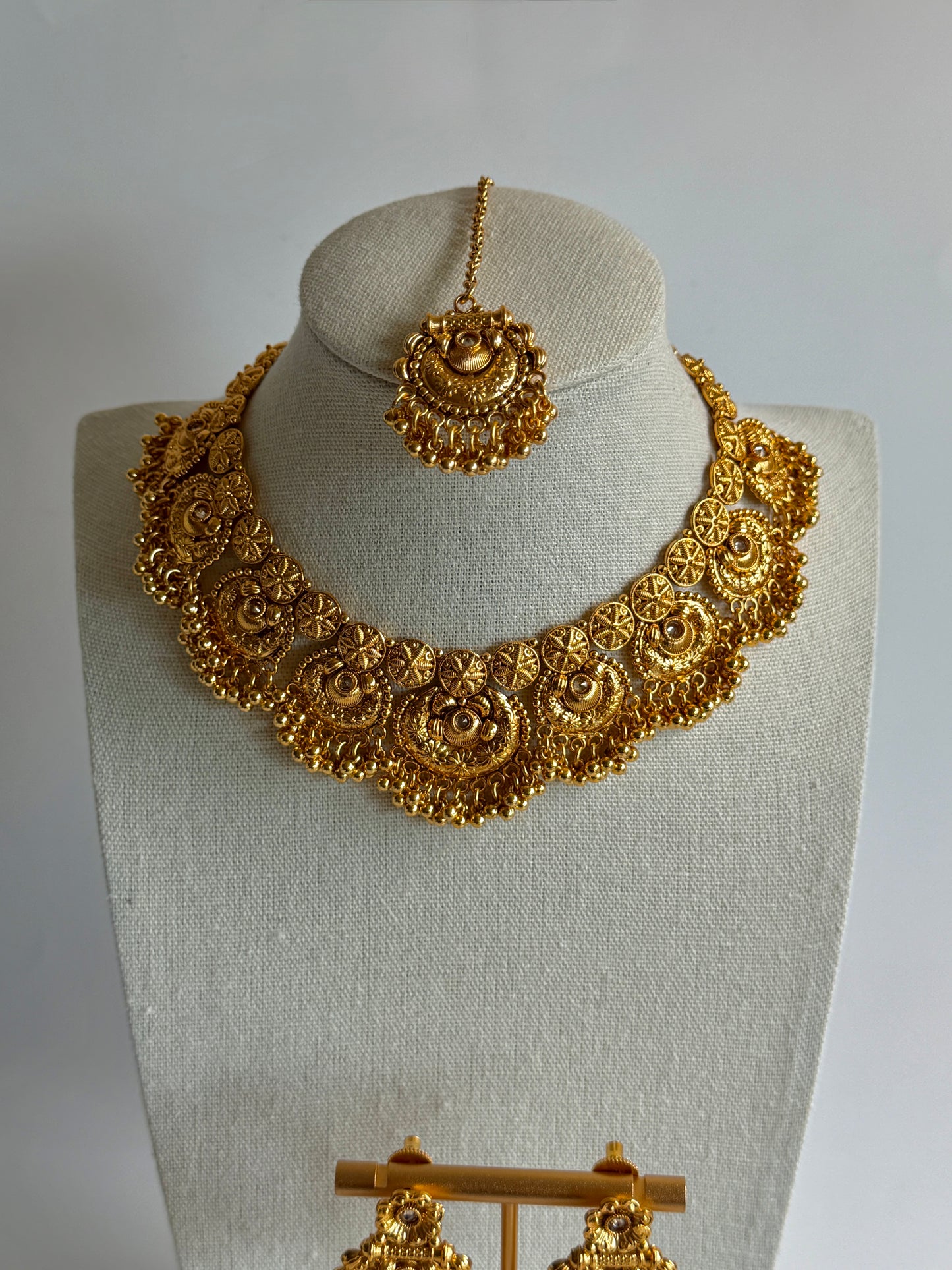 Rani Gold Plated Necklace Set
