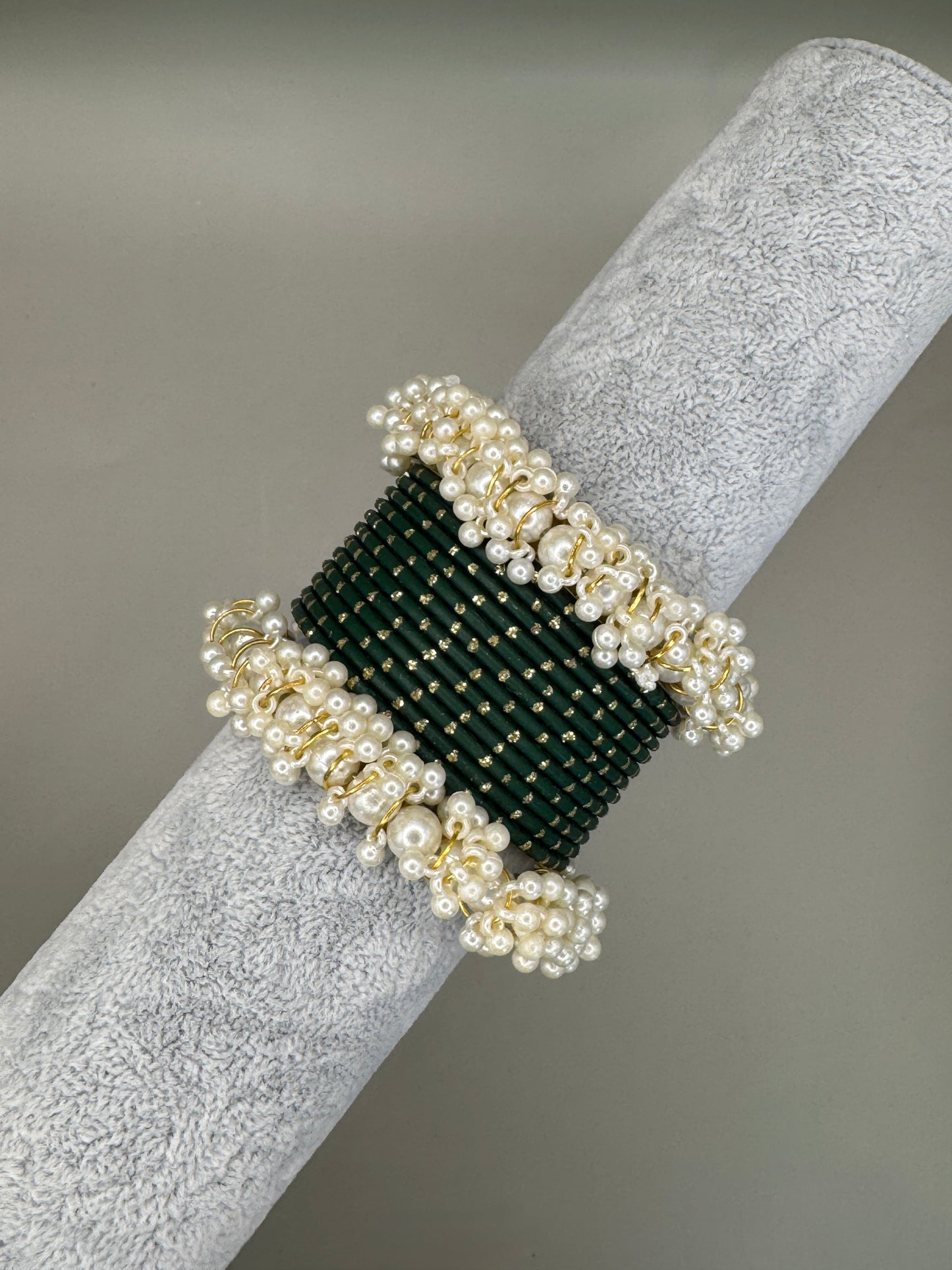 Mini Pearl Bangle Set