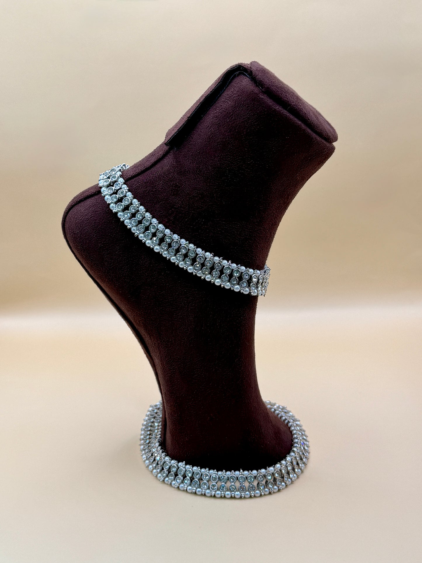 Pearl Glow Anklets (Pauju/Payal)
