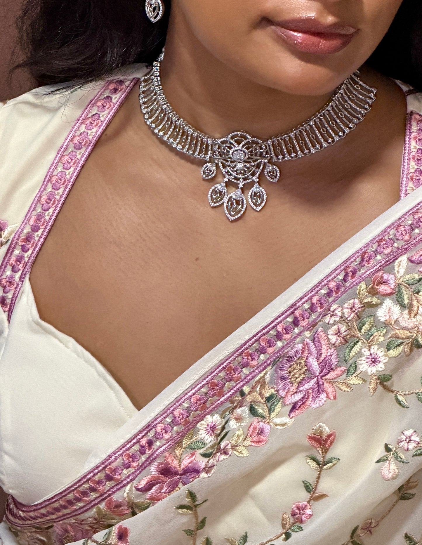 Anita AD Choker Necklace Set