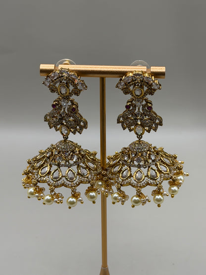 Oversized Statement AD Jhumka