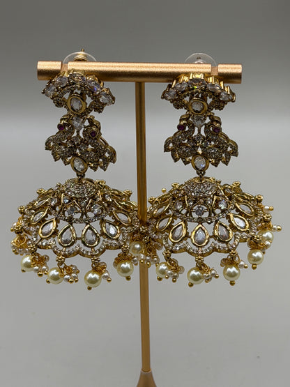 Oversized Statement AD Jhumka
