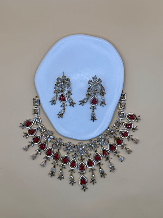 Sabina AD Necklace Set