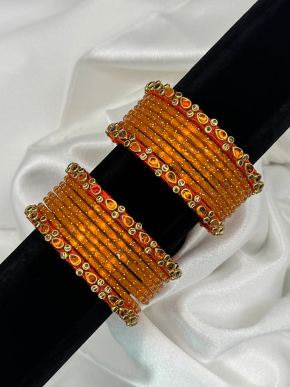 Jharna Glass Bangles Set