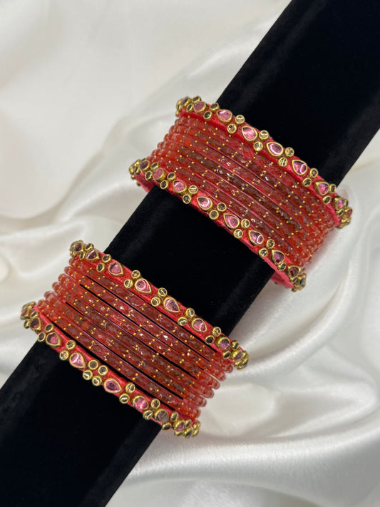 Jharna Glass Bangles Set
