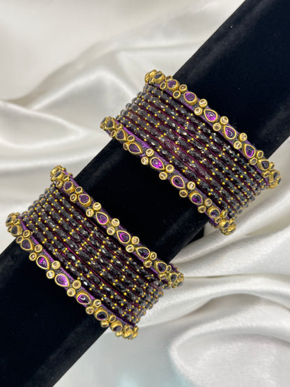 Jharna Glass Bangles Set