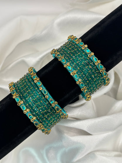 Jharna Glass Bangles Set