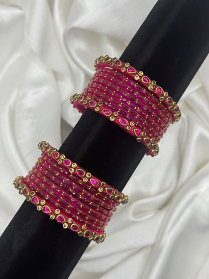 Jharna Glass Bangles Set