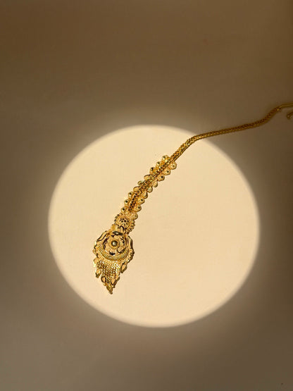 Gold-Plated Maang Tikka