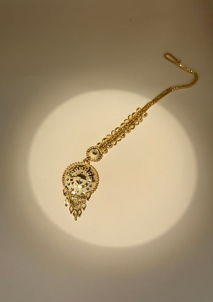 Gold-Plated Maang Tikka