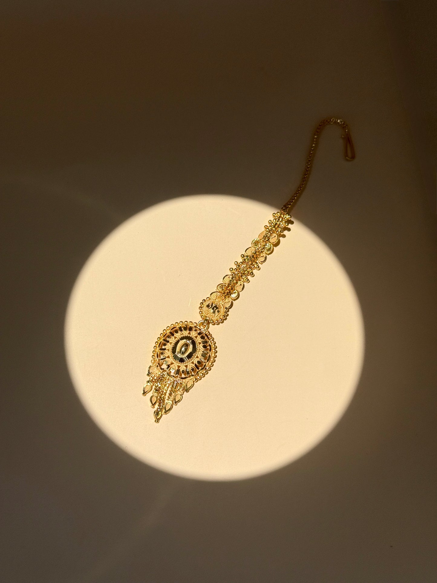 Gold-Plated Maang Tikka