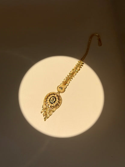 Gold-Plated Maang Tikka