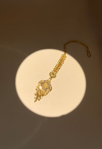 Gold-Plated Maang Tikka