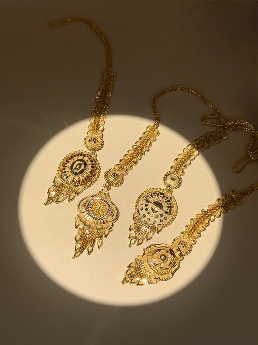 Gold-Plated Maang Tikka