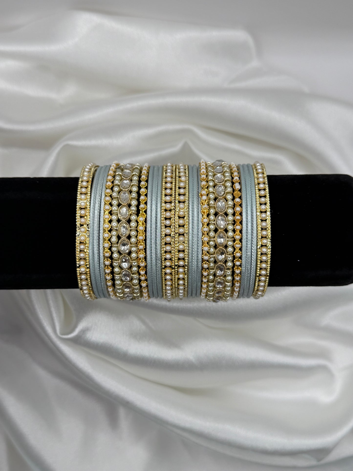 2.8 Jhoomar Metal Bangles Set