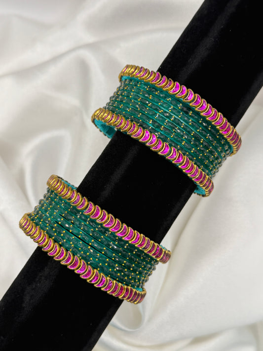 Chaand Glass Bangles Set