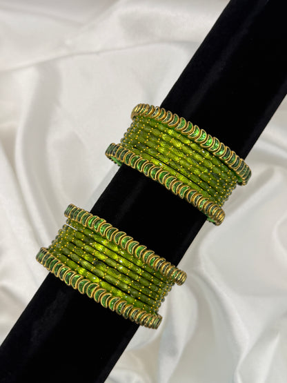 Chaand Glass Bangles Set