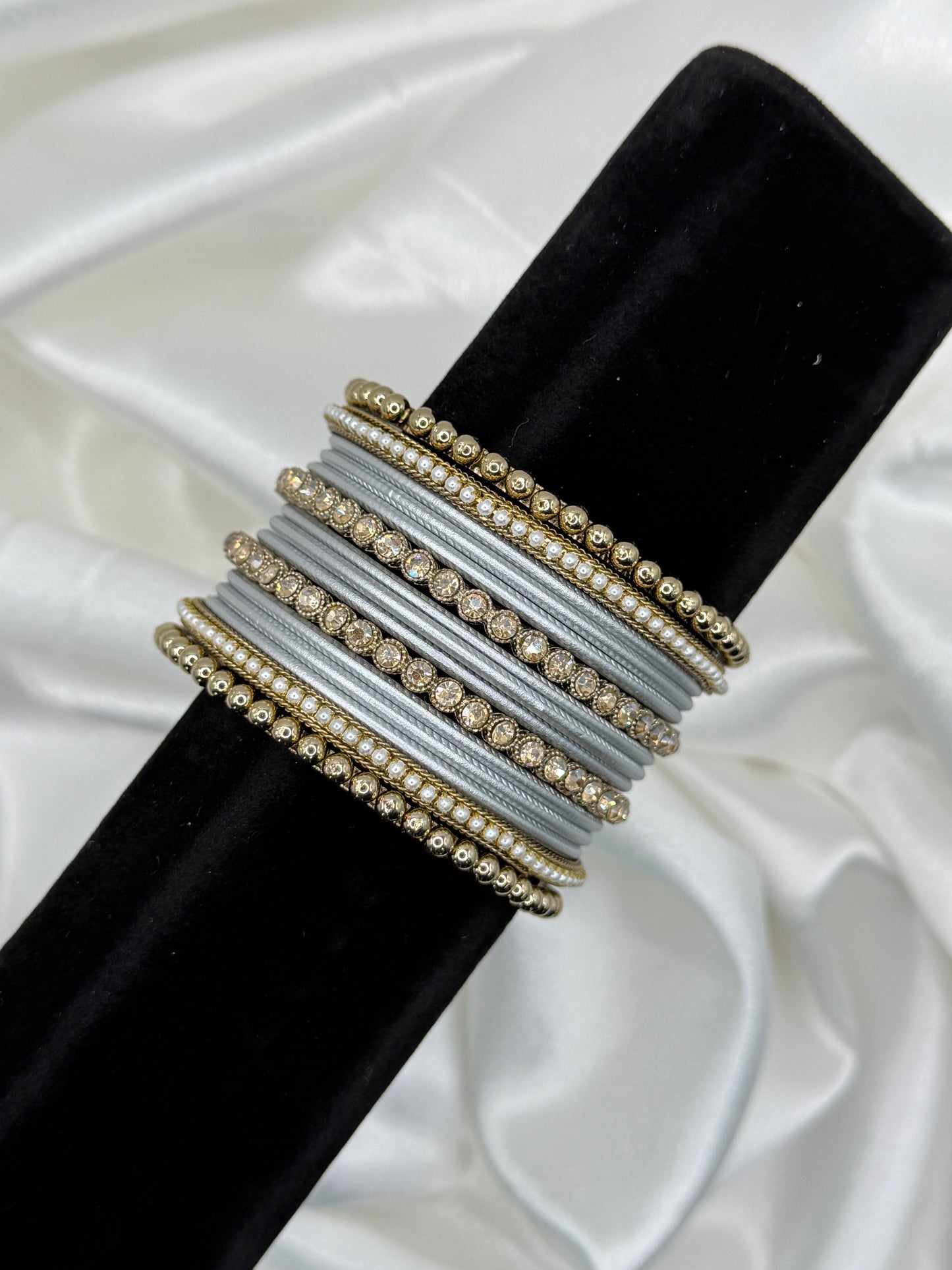 Mini Metal Bangles Set