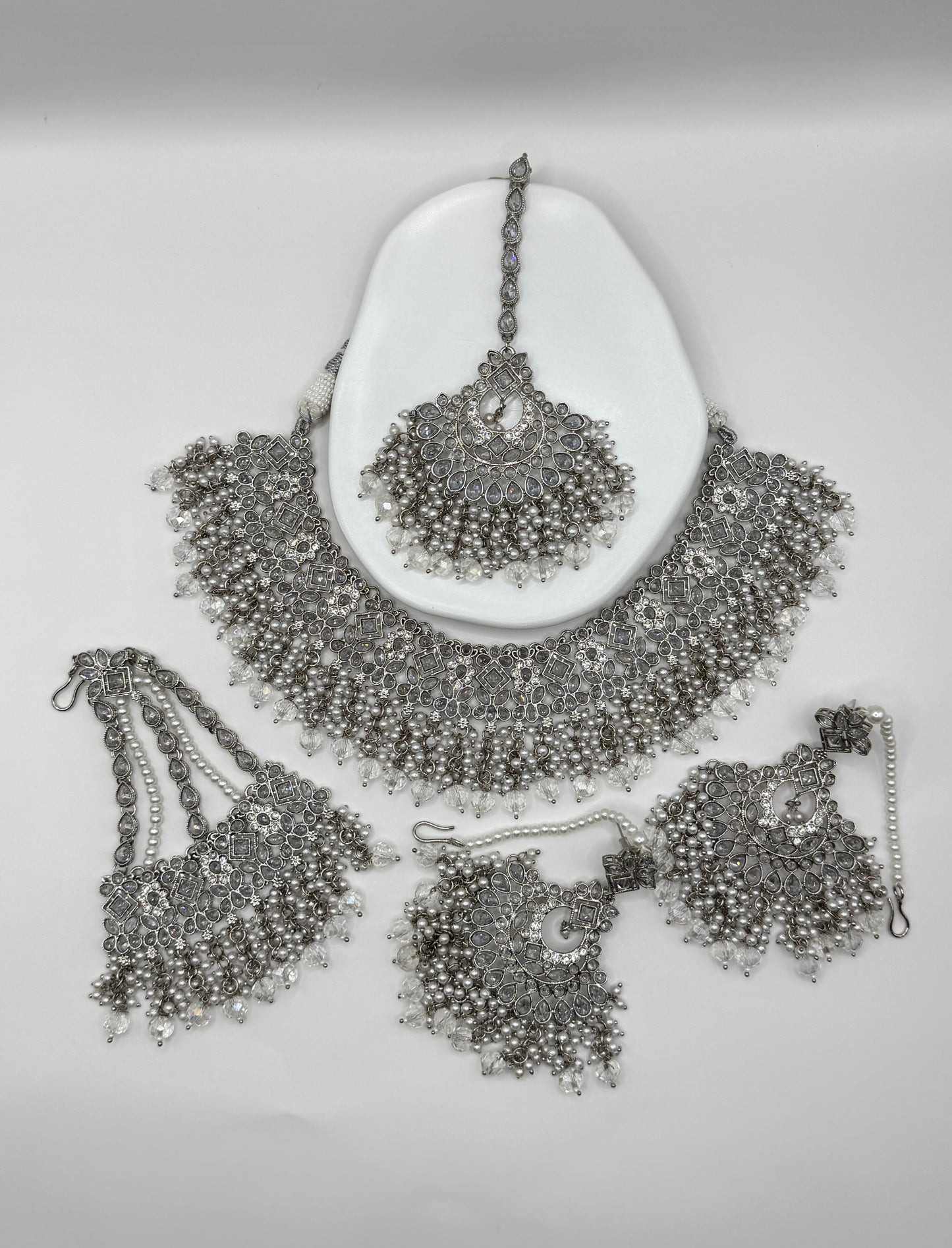 Kohinoor Statement Passa Necklace Set