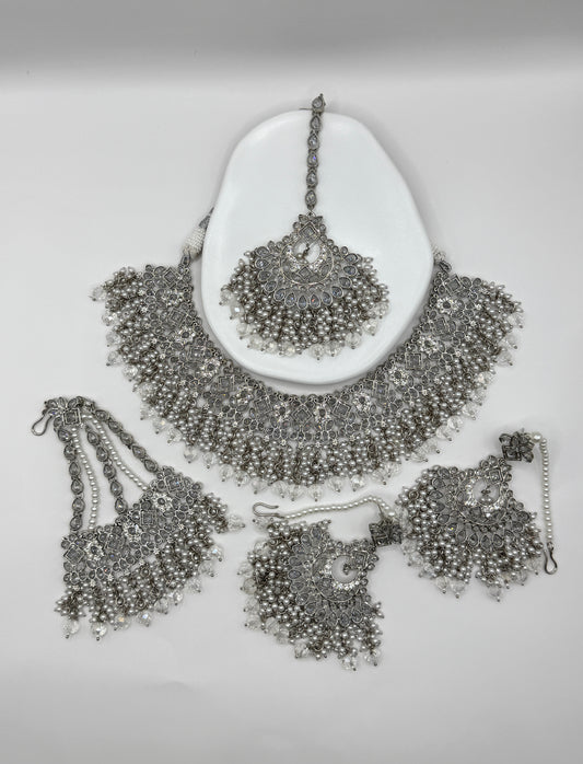 Kohinoor Statement Passa Necklace Set