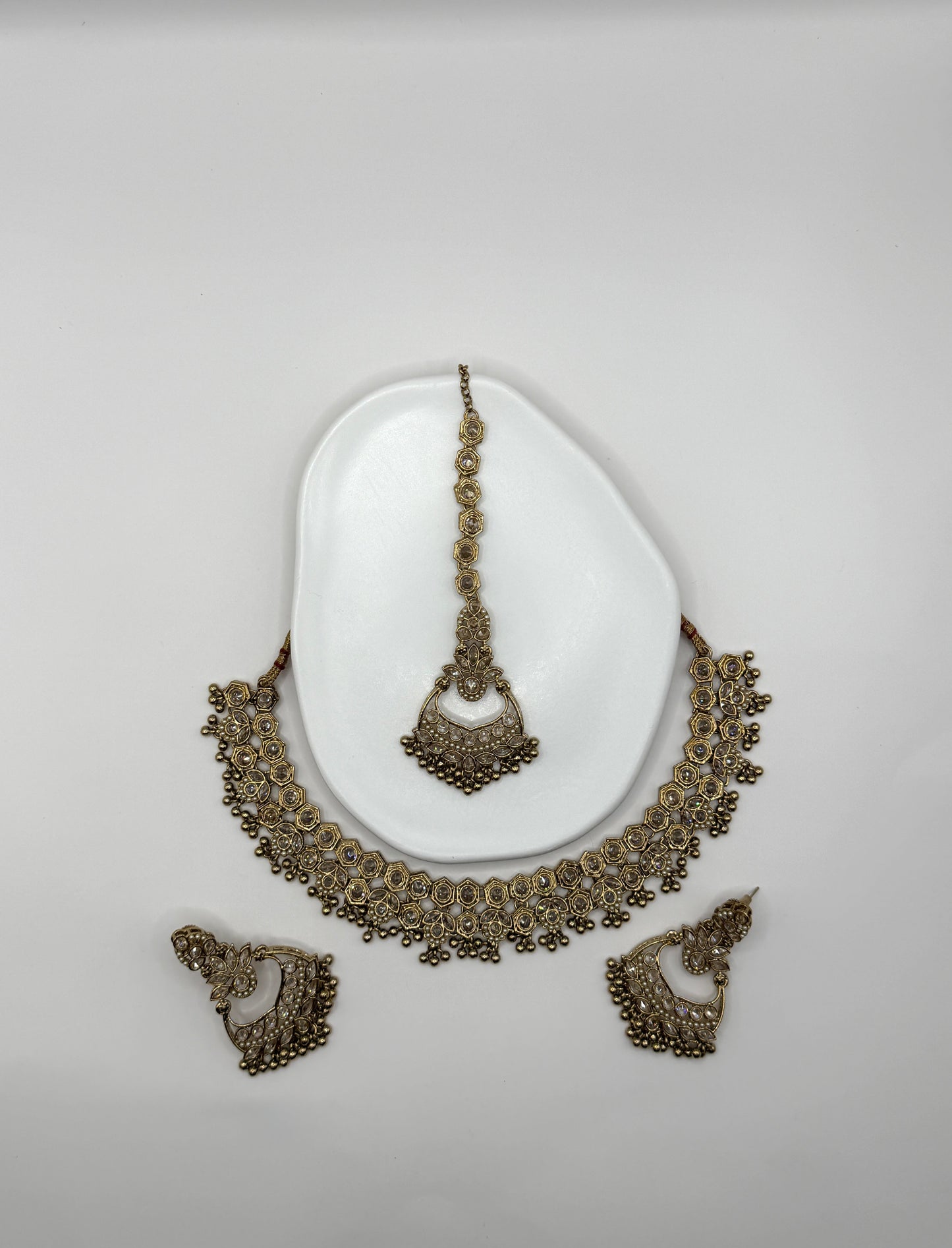 Mayalu Polki Necklace Set