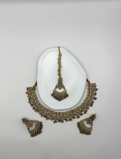 Mayalu Polki Necklace Set
