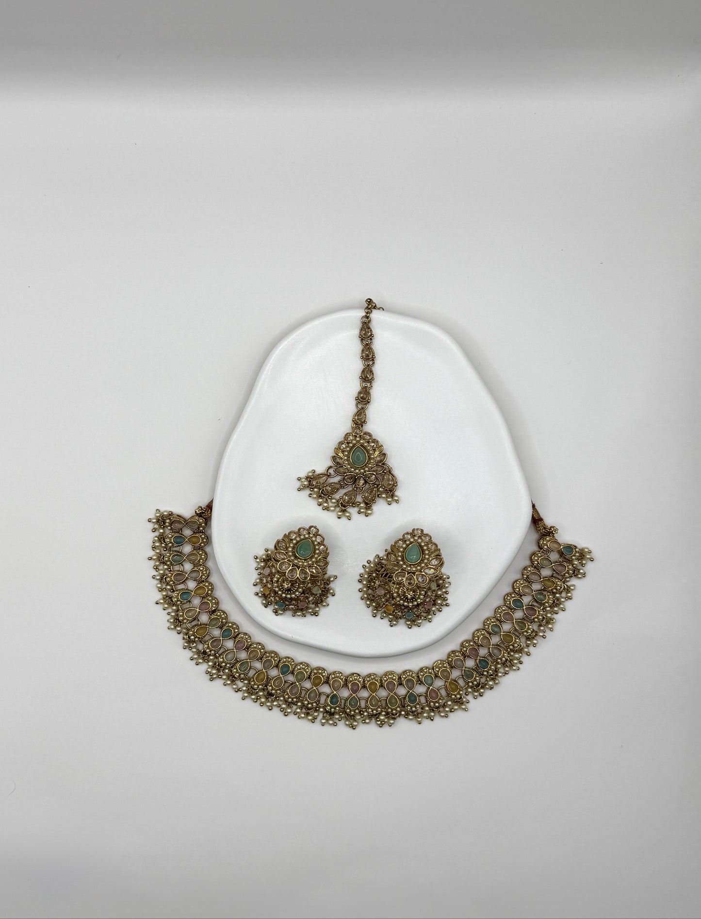 Ziya Polki Necklace Set