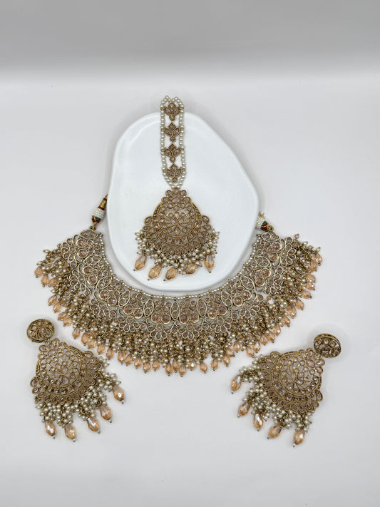 Rani Polki Necklace Set