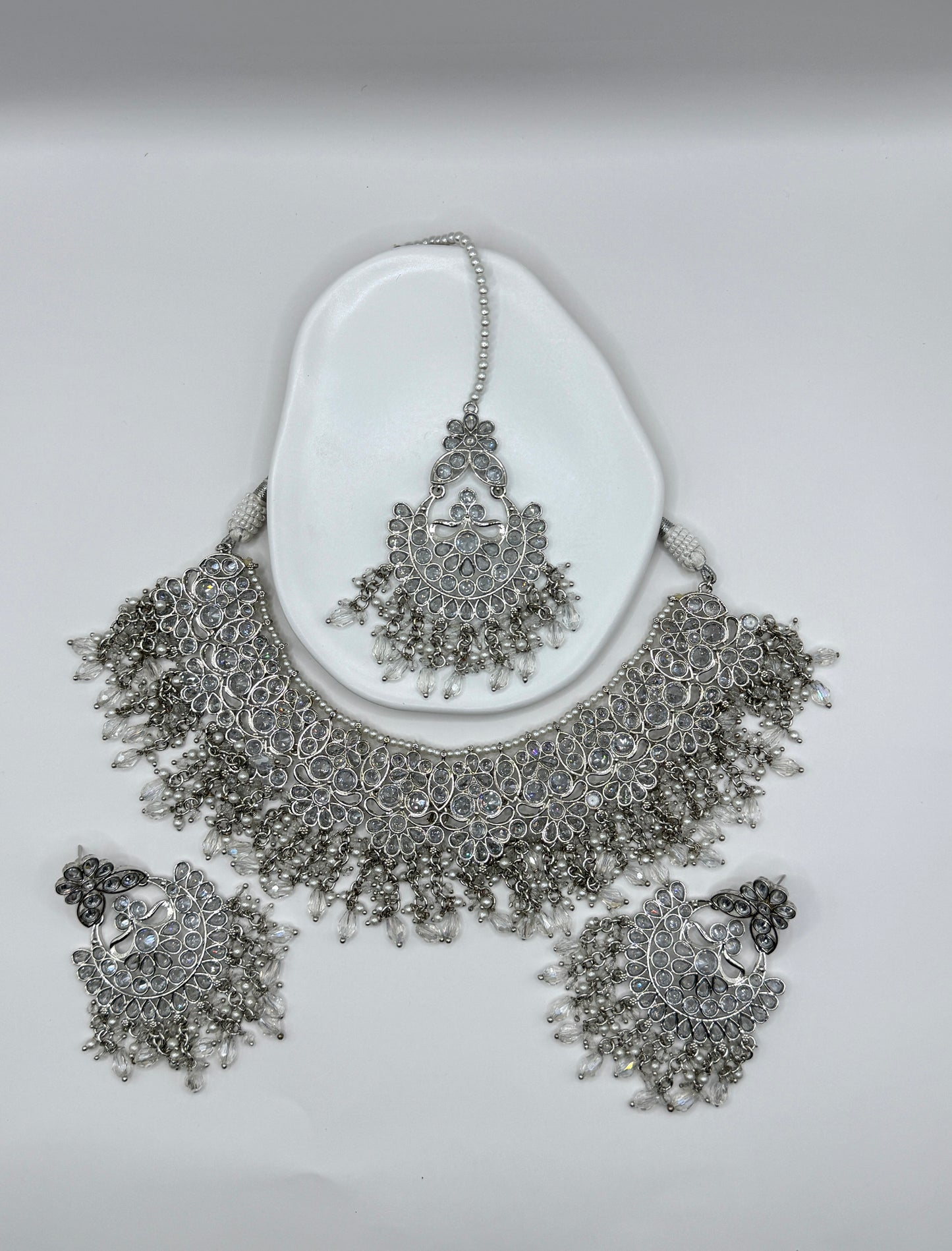 Alika polki Necklace Set