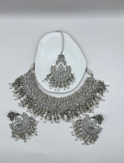 Alika polki Necklace Set