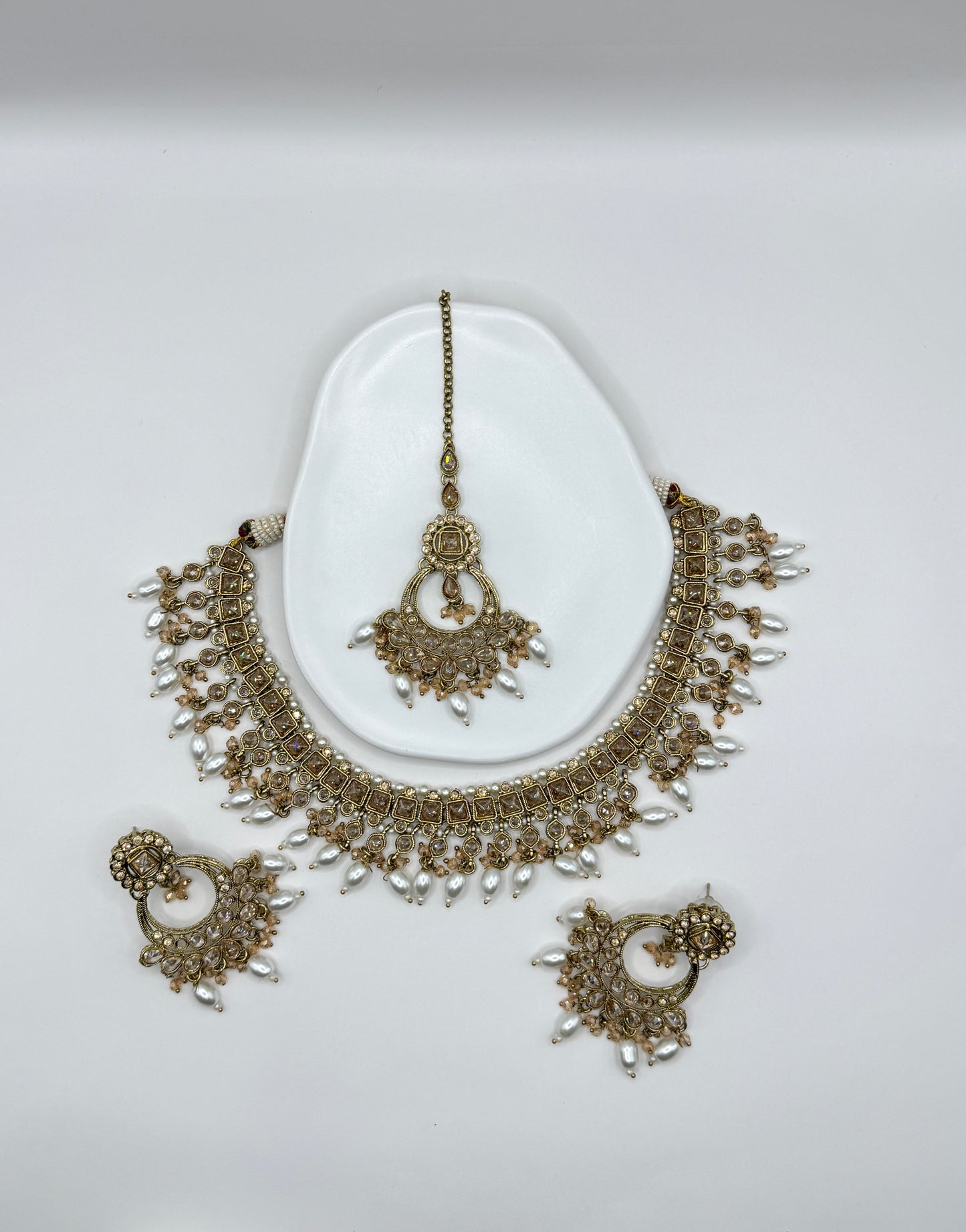 Chandni Elegant Polki Necklace Set