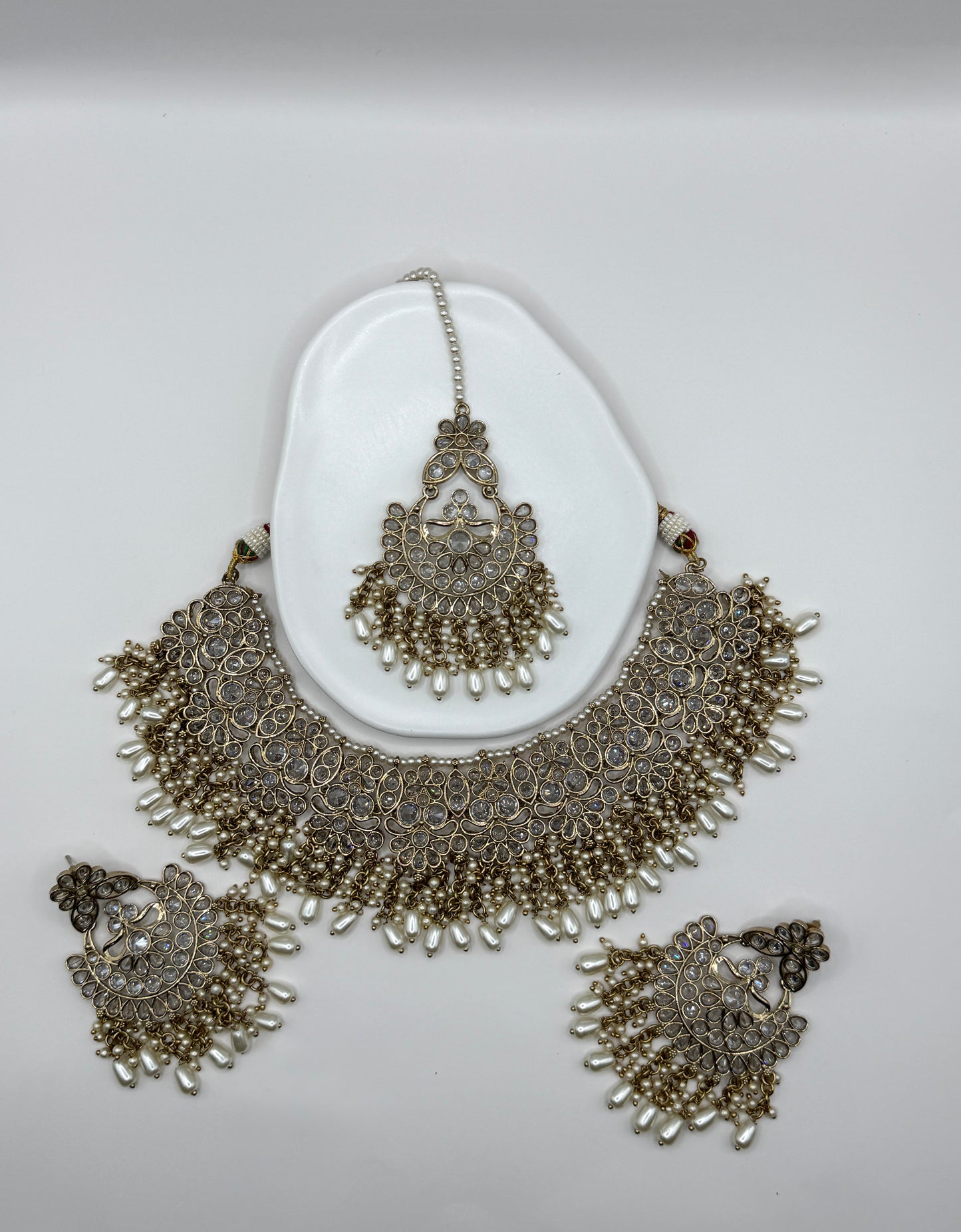 Alika polki Necklace Set