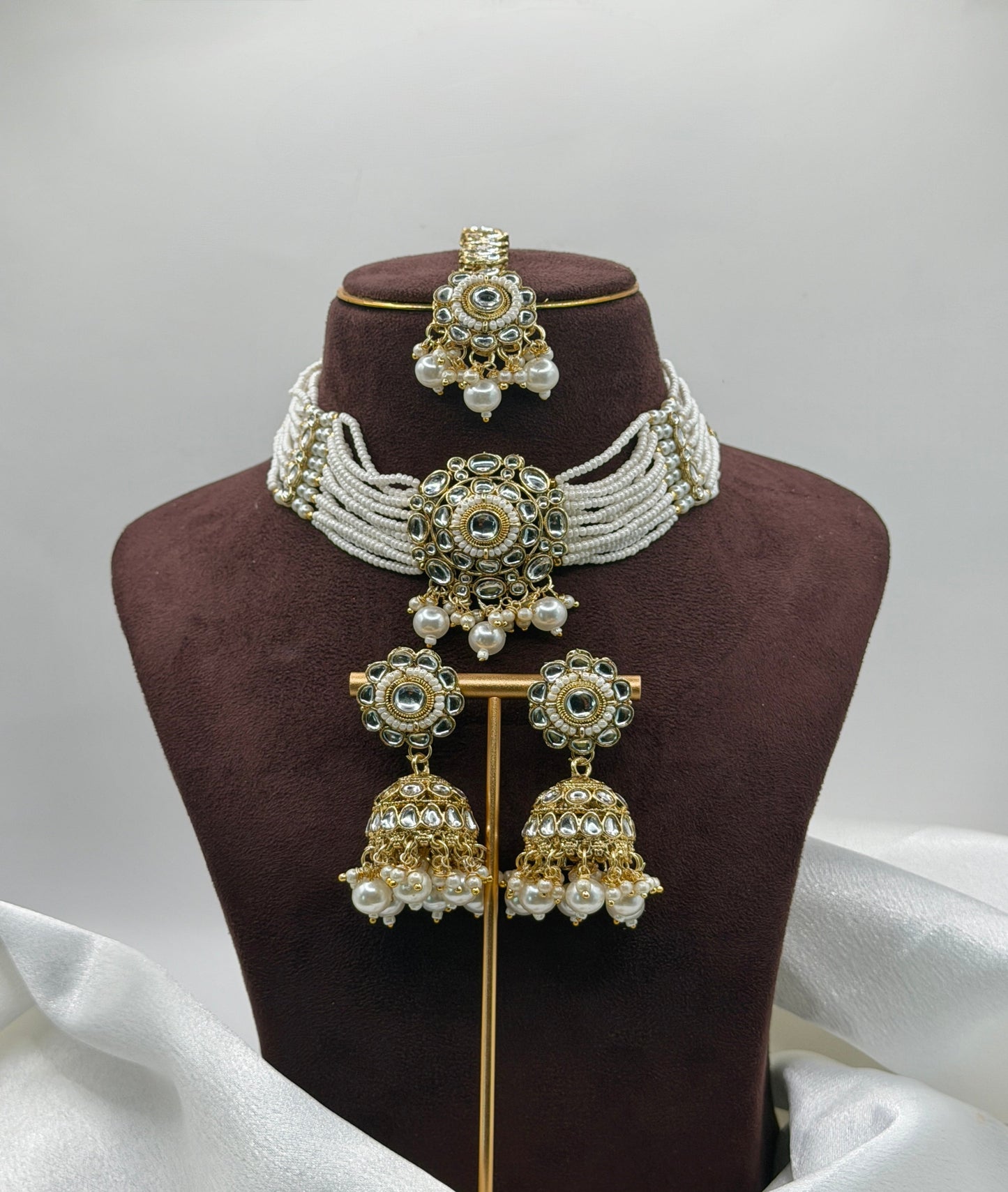Sohni Choker Set with Jhumka