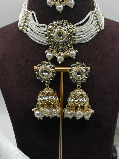 Sohni Choker Set with Jhumka