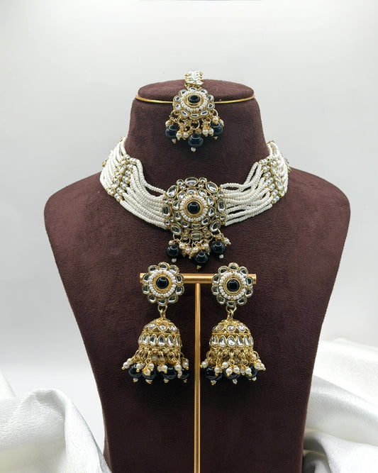 Sohni Choker Set with Jhumka