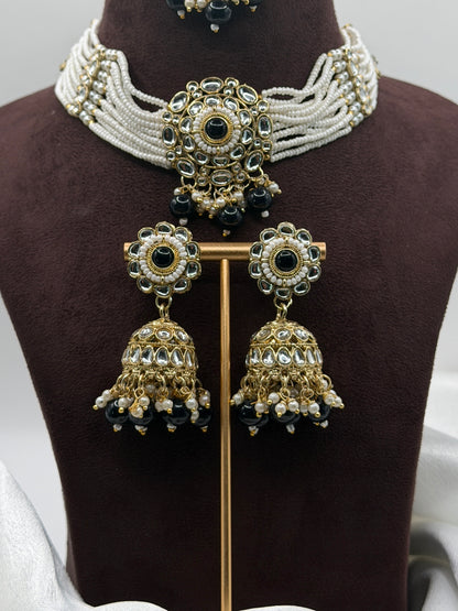 Sohni Choker Set with Jhumka