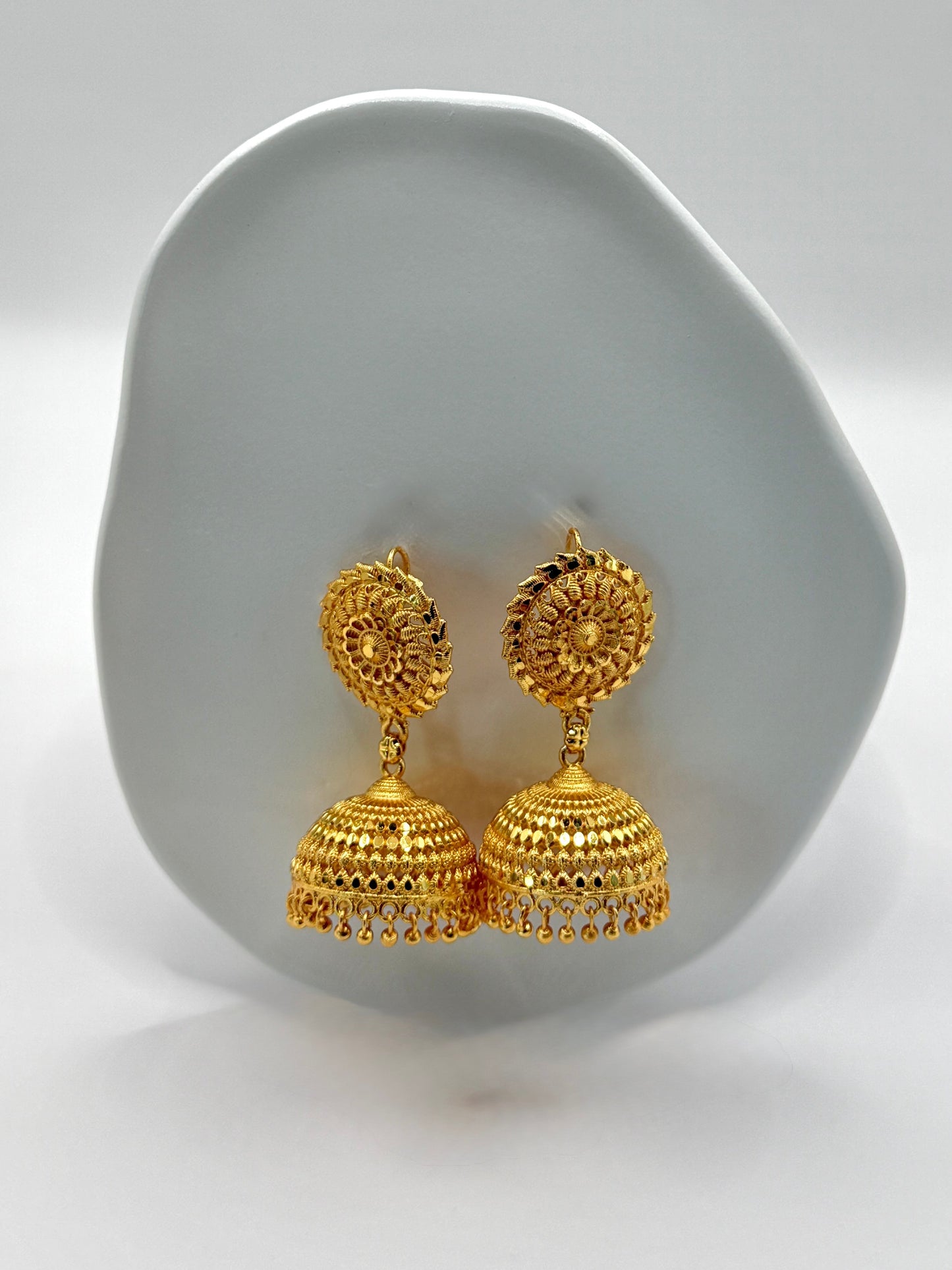 Golden 2 Inches Jhumka