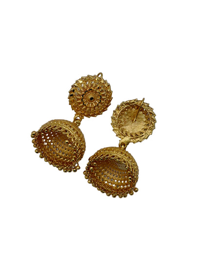 Golden 2 Inches Jhumka