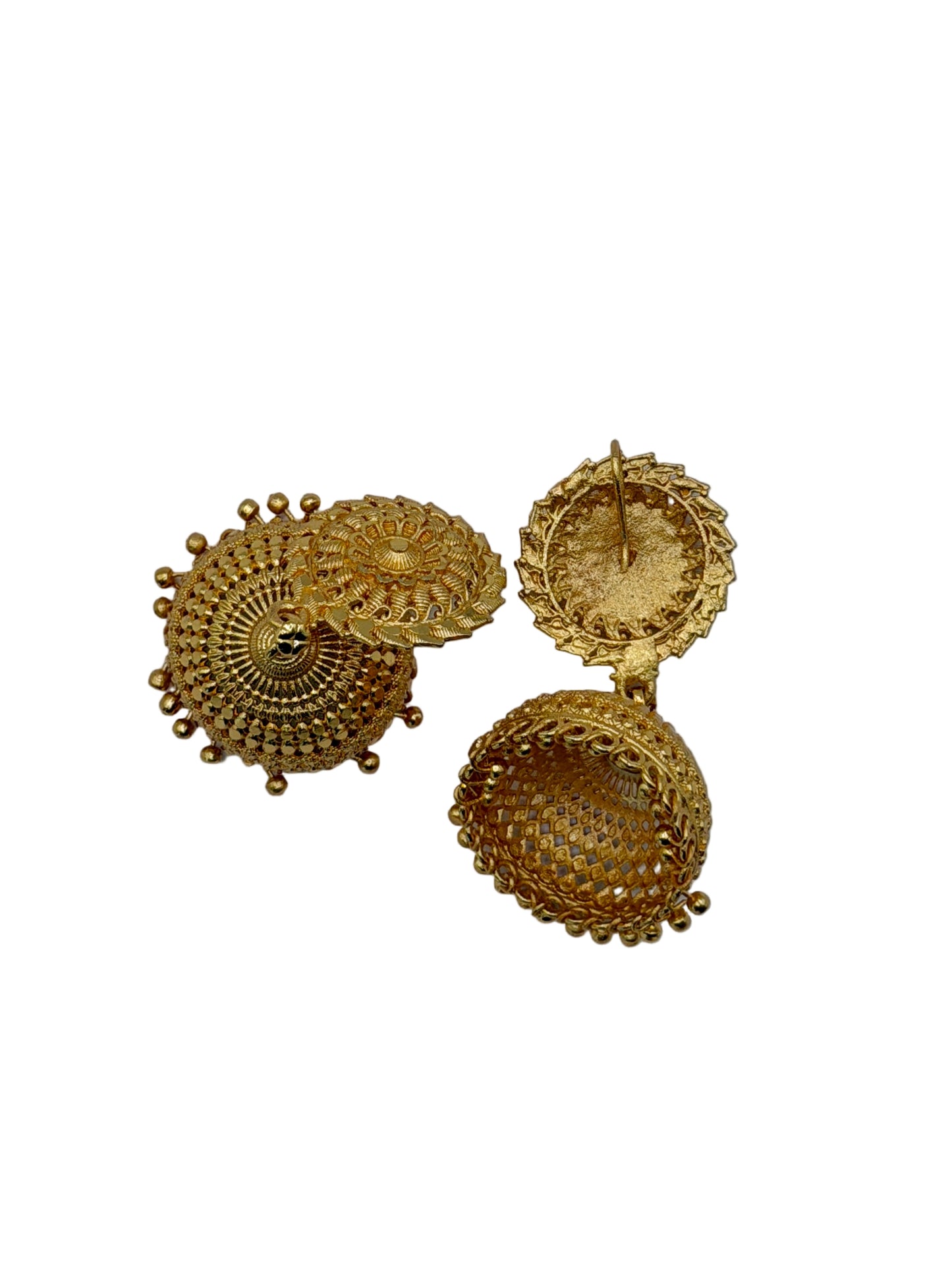 Golden 2 Inches Jhumka