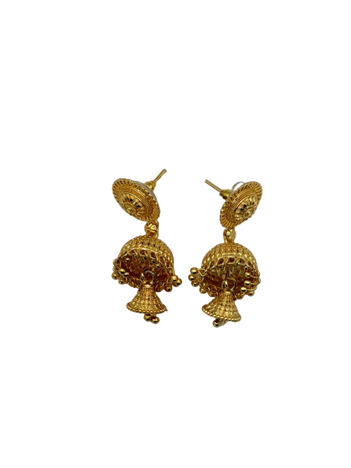 Golden 2 Inches Jhumka