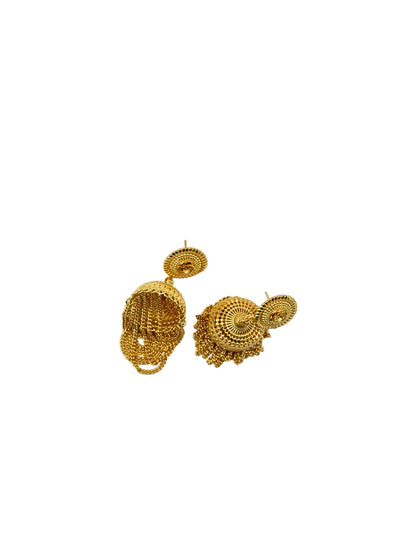 Golden 2.5 Inches Jhumka