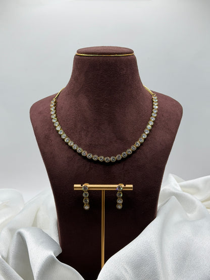 Sajni AD Necklace Set