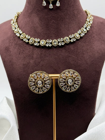 Asha AD Necklace Set