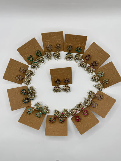 12 Shades of Jhumka Pack